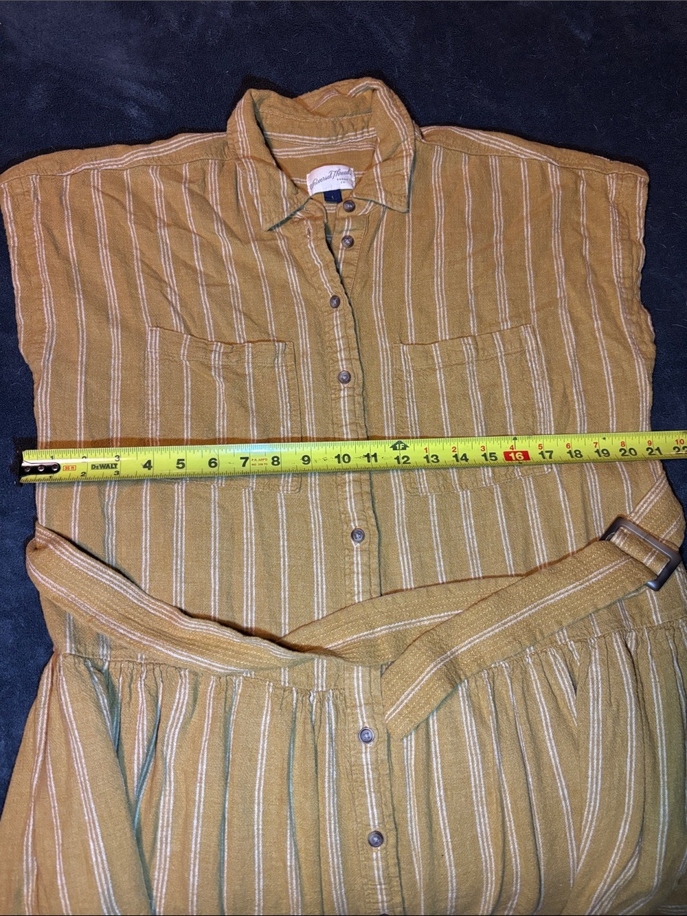 Universal Thread • Linen Blend Dress L - Picture 10 of 10